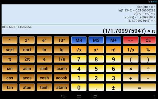 Calcolatrice scientifica 3 screenshot 10