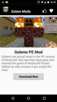 Golem MOD Untuk MCPE! screenshot 3