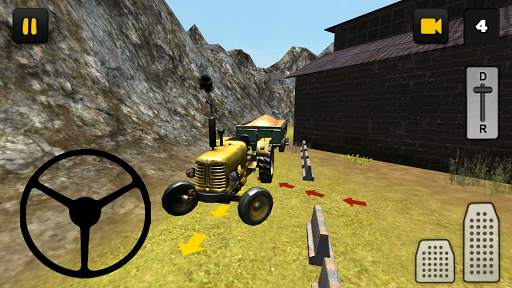 Classic Tractor 3D: Wheat screenshot 1