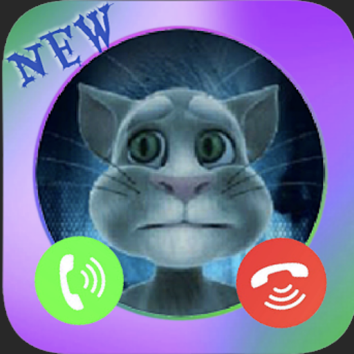 Tom Cat Talking with You in Vedio Call (prank) icon