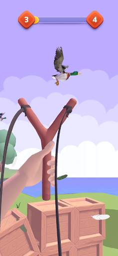 Sling Birds 3D Hunting Game स्क्रीनशॉट 8