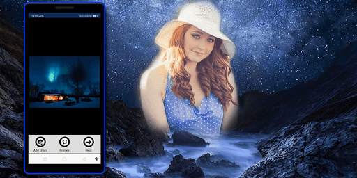 Night Photo Frame 3 تصوير الشاشة