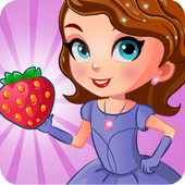 Princess Sofia sliced Fruit icon