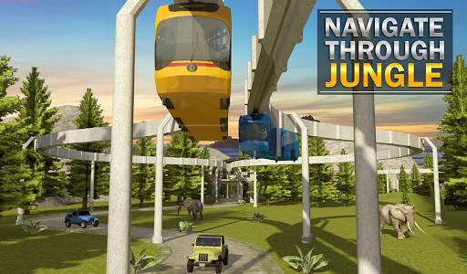 Modern Train Driver Train Game screenshot 12