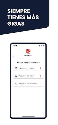 Virgin Mobile Colombia screenshot 3