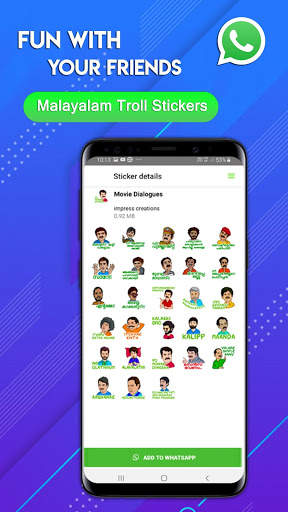 Malayalam Troll Stickers screenshot 4