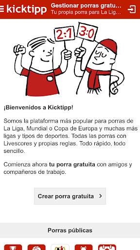 Kicktipp - La porra aplicación screenshot 1