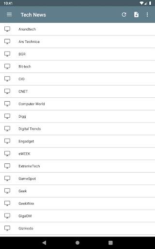 Tech News screenshot 9