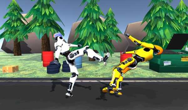 Real Robot X-Ray Fighting Game screenshot 1