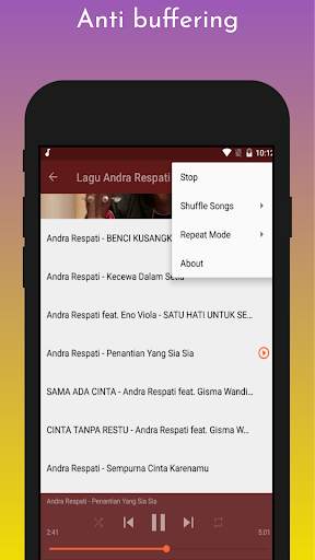 Lagu Andra Respati Offline screenshot 3