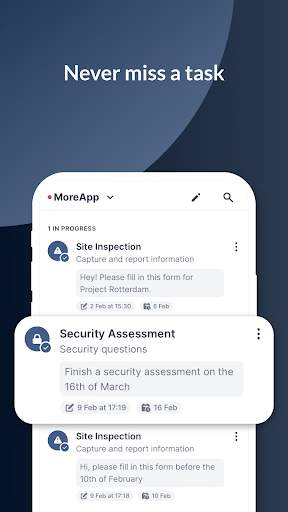 MoreApp Forms screenshot 3
