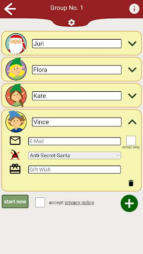Secret Santa App screenshot 3