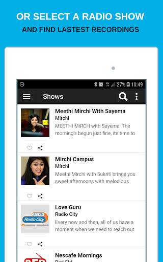RadioCut - लाइव और ऑन-डिमांड रेडियो screenshot 12