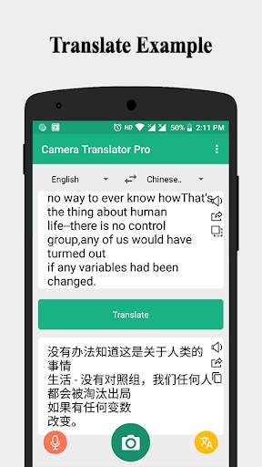 Camera Translator Pro - From Camera, Image, Voice screenshot 4