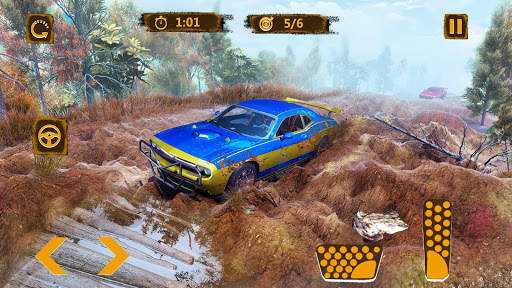 American Muscle Car Muddy Drive: Off Road screenshot 2