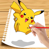 How to Draw: Pokemon 3D icon
