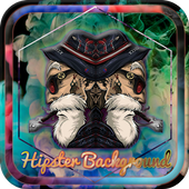 Hypster Background icon