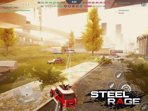 Steel Rage: Mech Cars PvP War 12 تصوير الشاشة