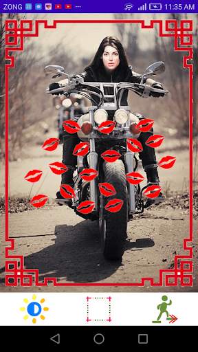 Girls Bike Cycle Photo Montage screenshot 6