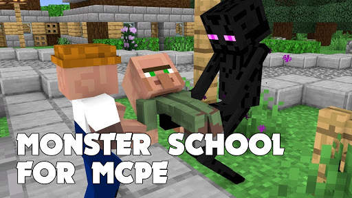 👨Monster School Mod for MCPE🏫 screenshot 5