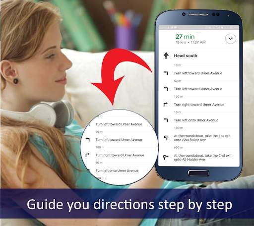 GPS Navigation Route Finder Map Driving Directions screenshot 3