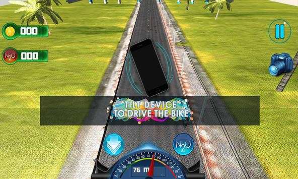 Bike Racing 2018: Moto Highway Traffic Rider Game screenshot 5