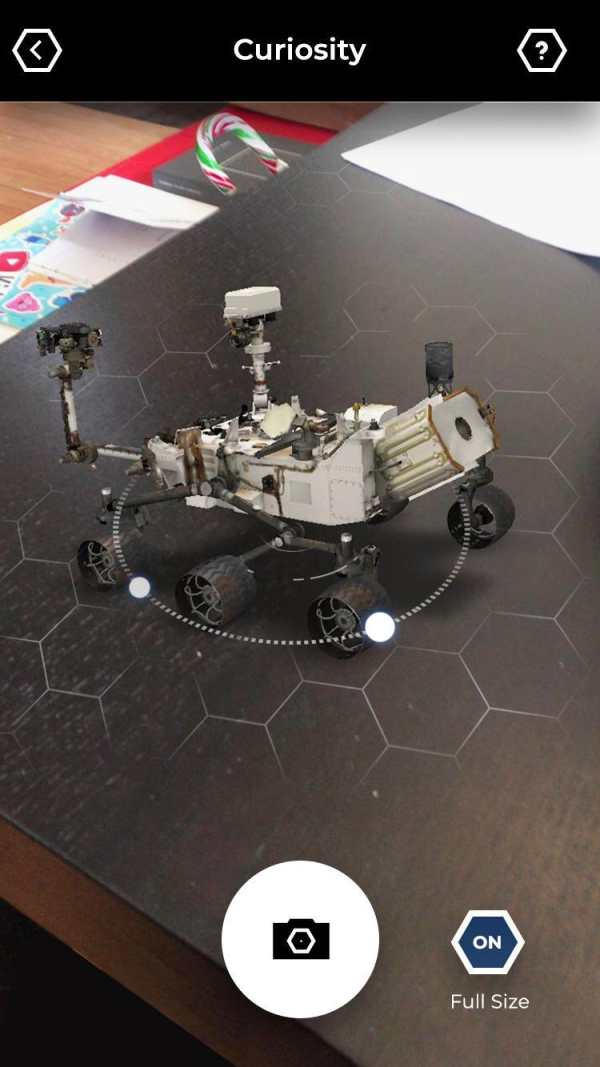 Spacecraft AR screenshot 4