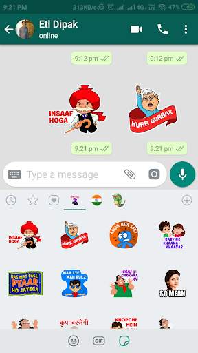 WASticker Library 5 تصوير الشاشة