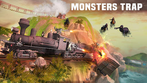 Uphill Sniper 3D: Monster Shooting Train Game screenshot 2