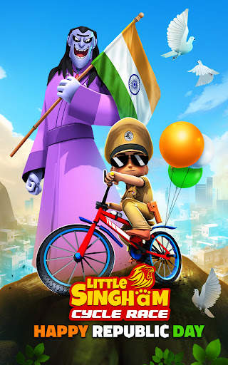 Little Singham Cycle Race screenshot 8
