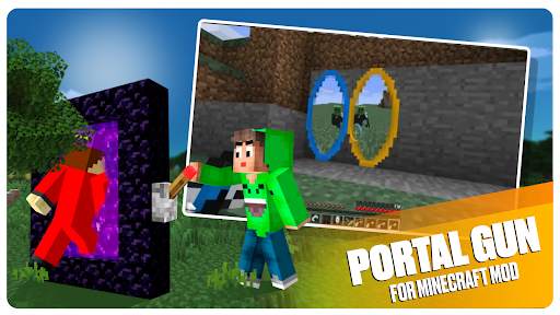 Portal Gun for Minecraft Mod screenshot 1
