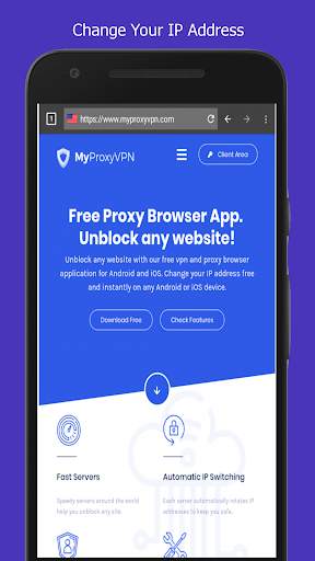Free Proxy VPN Browser - MyProxyVPN screenshot 6