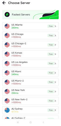 SuperVPN screenshot 3
