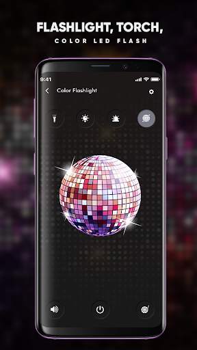 Flashlight, Torch, Color LED FLASH screenshot 4