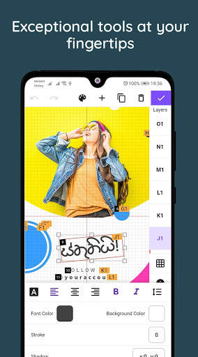 Laiout - Social Media Post maker screenshot 4