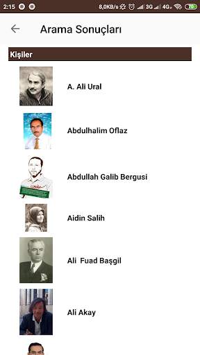 Edebi Kişiler Ve Eserleri screenshot 2