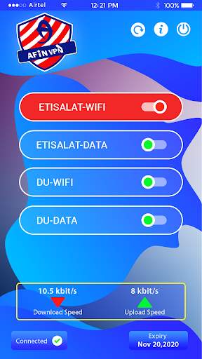 Afin VPN screenshot 3