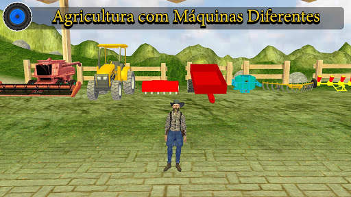 Trator Agricultura Motorista:aldeia Simulador 2021 screenshot 1