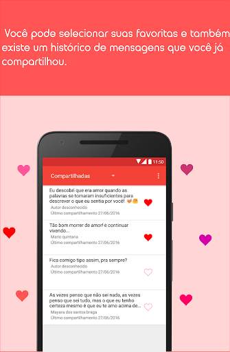 Frases e mensagens de amor screenshot 4