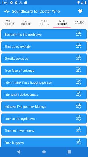 Soundboard for Doctor Who screenshot 1