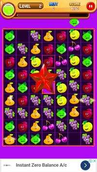 Funny Fruit Match 3 screenshot 1