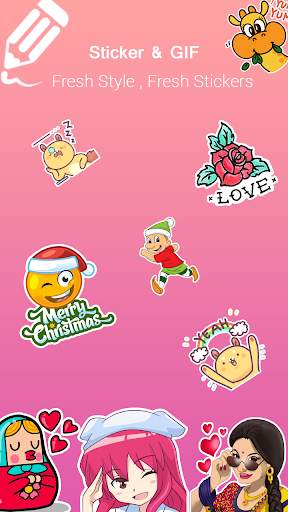 Candy Pink Keyboard screenshot 4