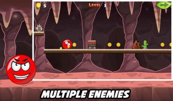 Red Ball Bounce screenshot 2