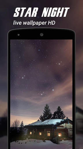 Star night Live Wallpapers HD screenshot 4