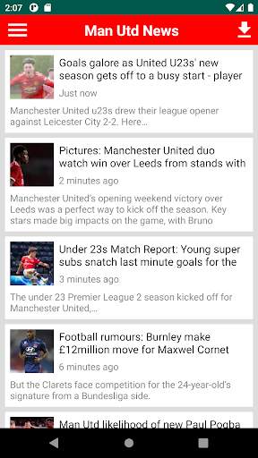Man Utd Latest News 1 تصوير الشاشة