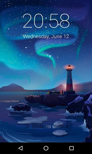 Galaxy Rainy Lock Screen, Galaxy Rainy Pattern Pin screenshot 8
