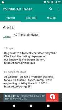 AC Transit Bus Tracker App - Commuting made easy. screenshot 4