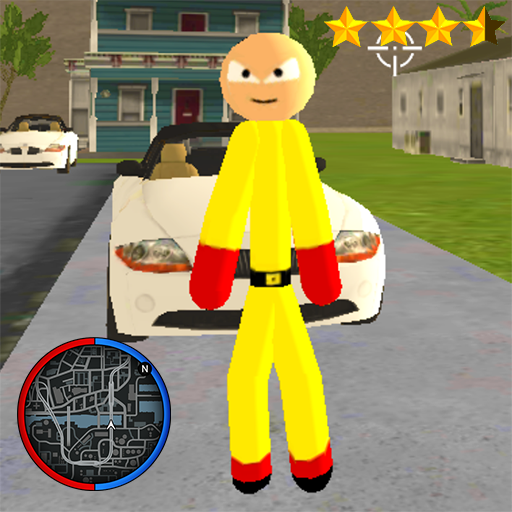 Puch Stickman Rope Hero icon
