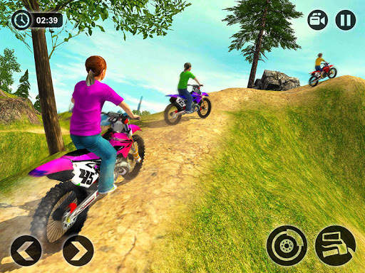 Kids Downhill Mountain Motorbi screenshot 10