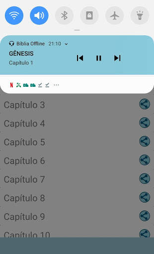 Audio Bible Offline Portuguese screenshot 1